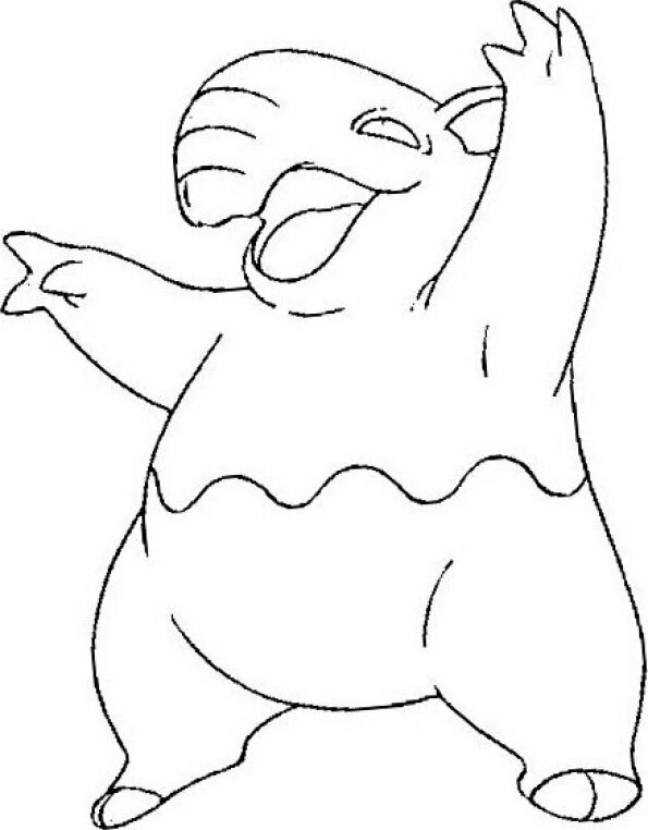 dibujo pokemon para colorear de drowzee