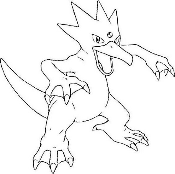 Dibujo Pokémon para colorear de Golduck