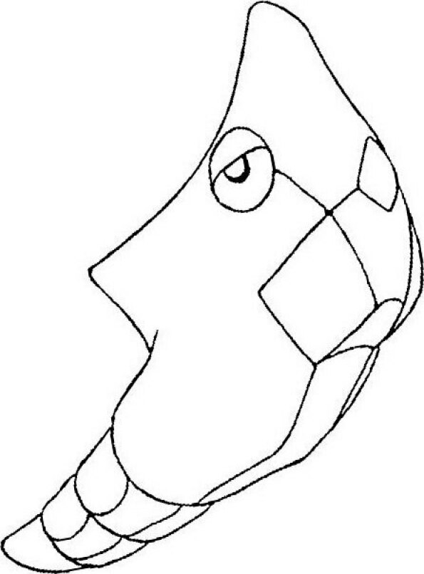 Dibujo Pokémon para colorear de Metapod