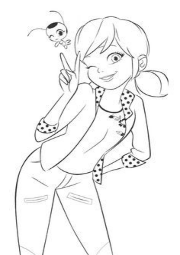 Dibujos para colorear de Lady Bug