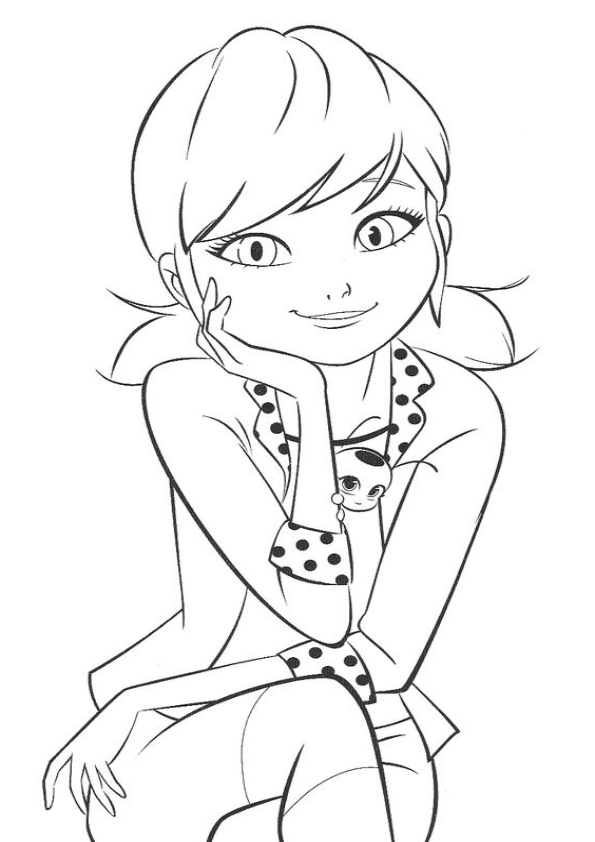 Dibujos para colorear Lady Bug