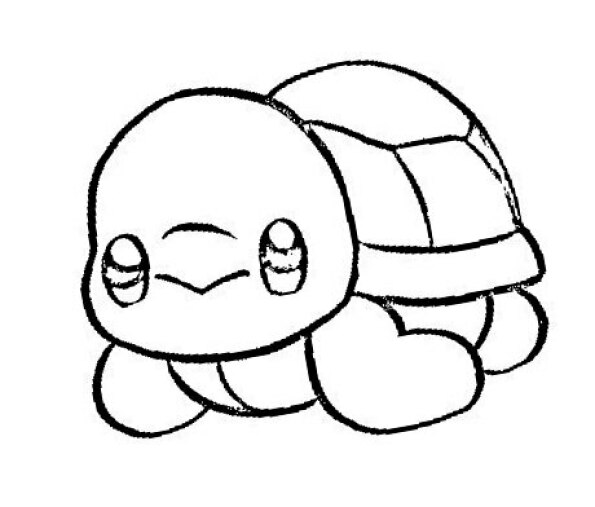 Tortuga bebé Kawaii 1